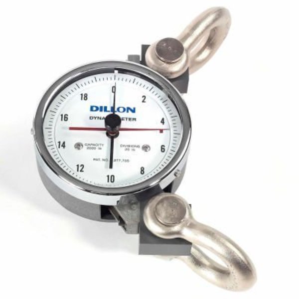 Dillon Dillon AP Mechanical Dynamometer, 5" Dial, 2,000 lb x 20 lb 30006-0035